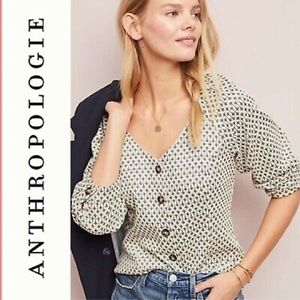 ETTtwa Coralie top button by Anthropologie, Medium (1)